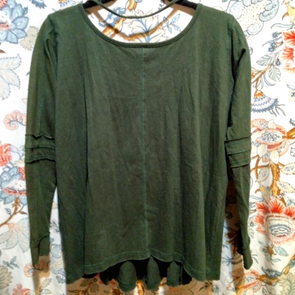 NWOT Avatar Black and Green Babydoll Tops - Picture 3 of 8